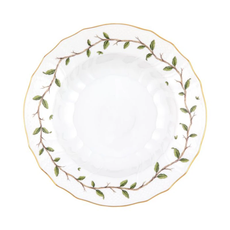 Rothschild Garden Rim Soup Plate