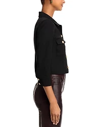 Kumi Button Front Crop Jacket