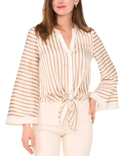 Vince Camuto Striped Button Front Shirt