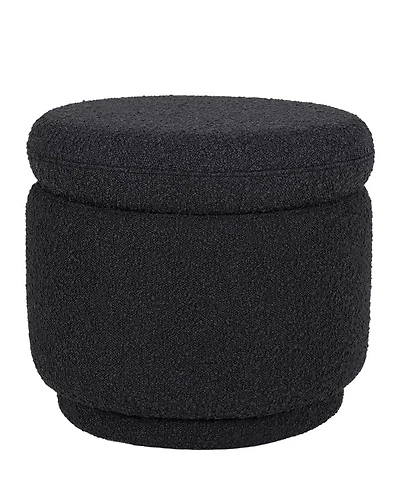 Enoki Bouclé Storage Ottoman
