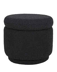 Enoki Bouclé Storage Ottoman