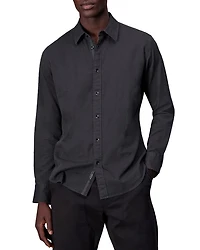 Tomlin Stretch Dobby Button Front Shirt