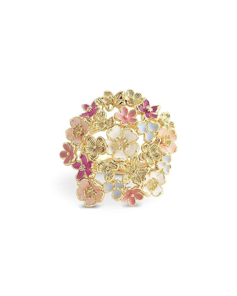 Anabel Aram Wildflower Enamel Ring