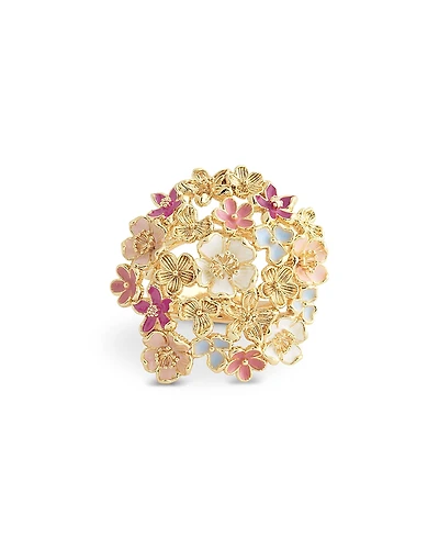 Anabel Aram Wildflower Enamel Ring