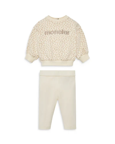Moncler Girls' Knitwear Sweatshirt & Pants Set - Baby, Little Kid
