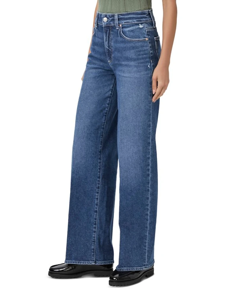Sasha High Rise Straight Jeans Modernism