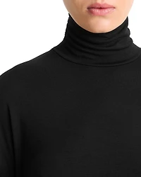Relaxed Long Sleeve Turtleneck