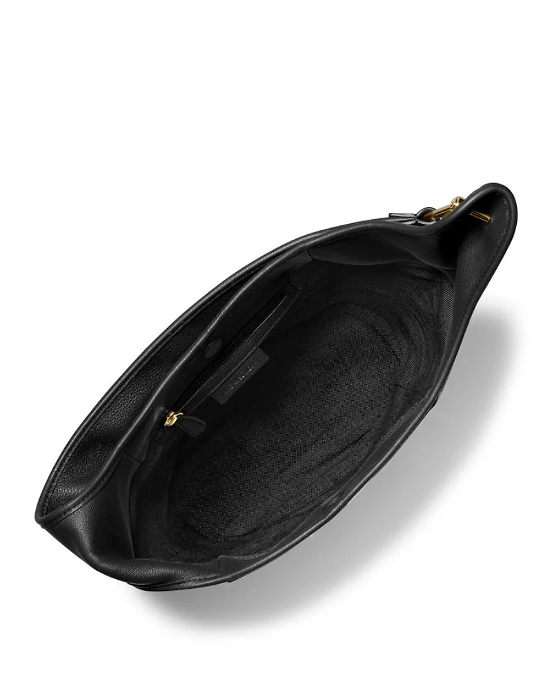 Sonny Medium Leather Hobo Shoulder Bag