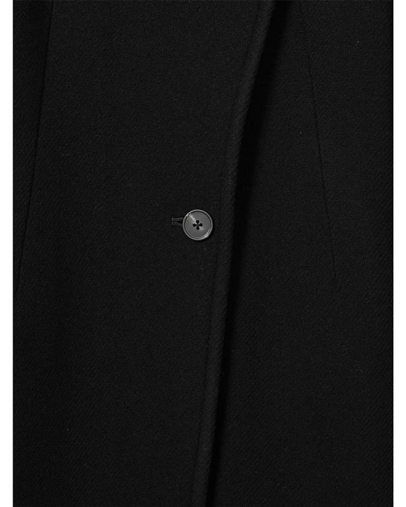 Maude Wool-Blend Longline Double-Breasted Coat