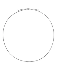 Box Chain Slider Necklace in Sterling Silver, 1.7mm