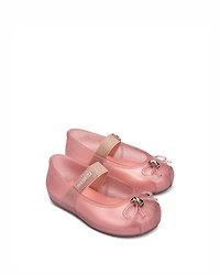 Mini Melissa Girls' Sophie Ballet Flats - Toddler