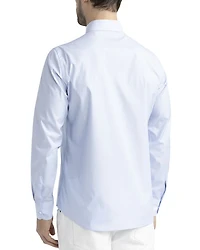 Poplin Button Front Shirt