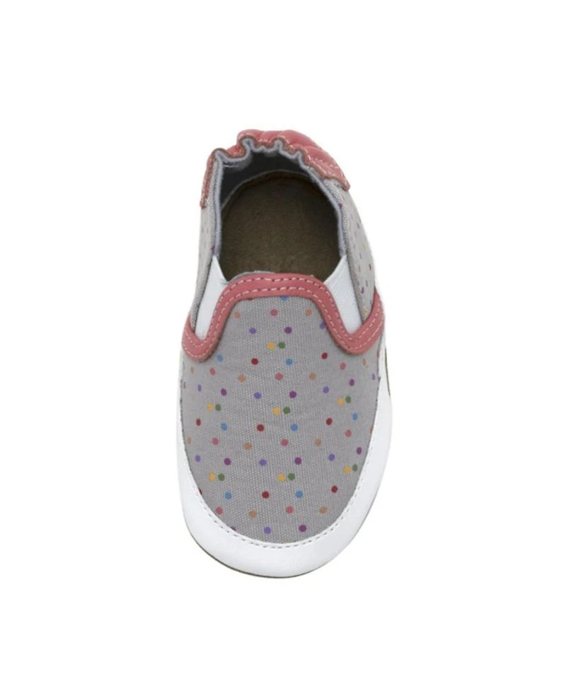 Girls' Polka Dot Polly Soft Soles Shoes - Baby