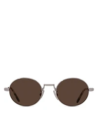 Slim Oval Sunglasses, 48mm