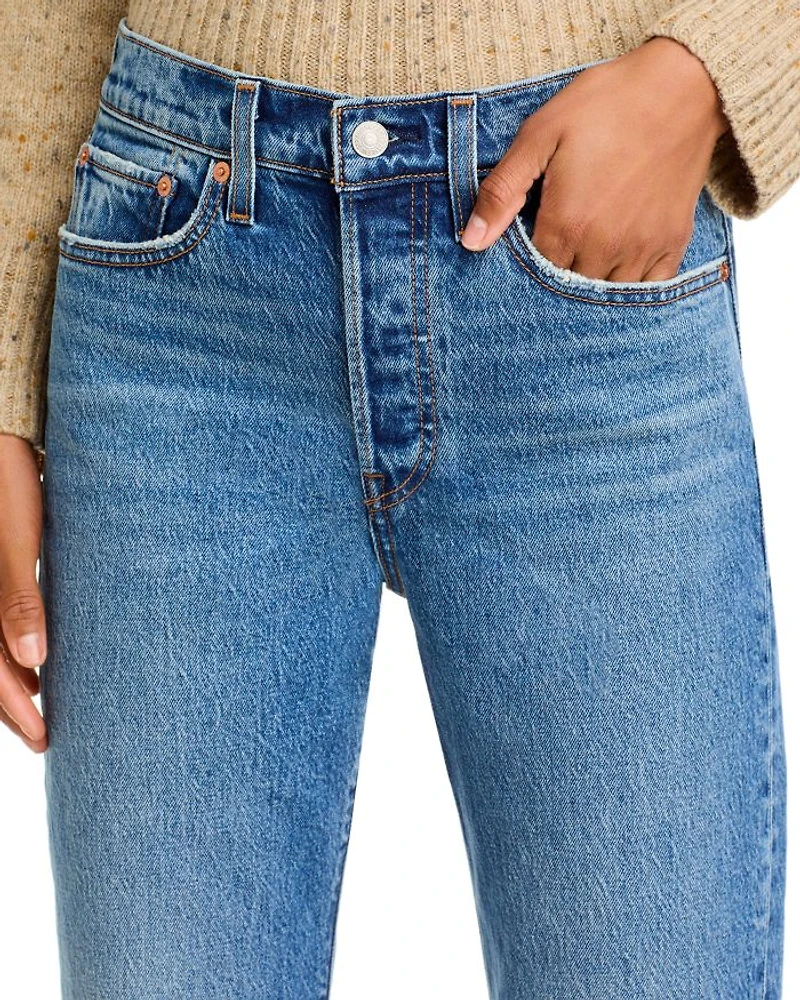 Wedgie High Rise Boot Cut Stretch Jeans Fair Point