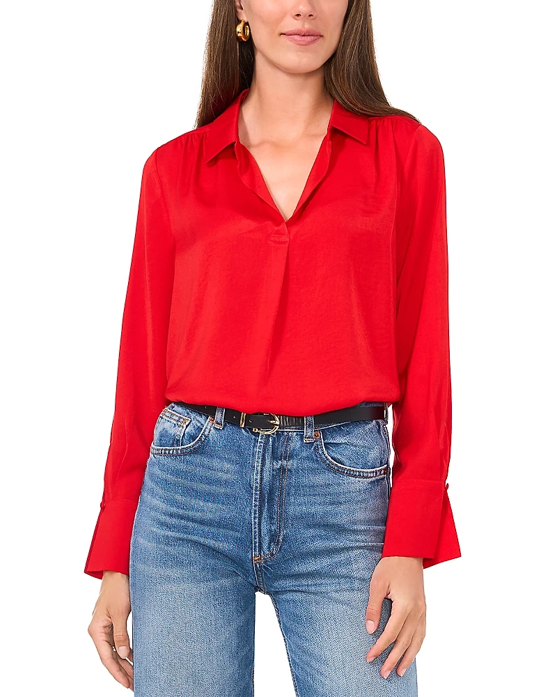 Vince Camuto Collared Top
