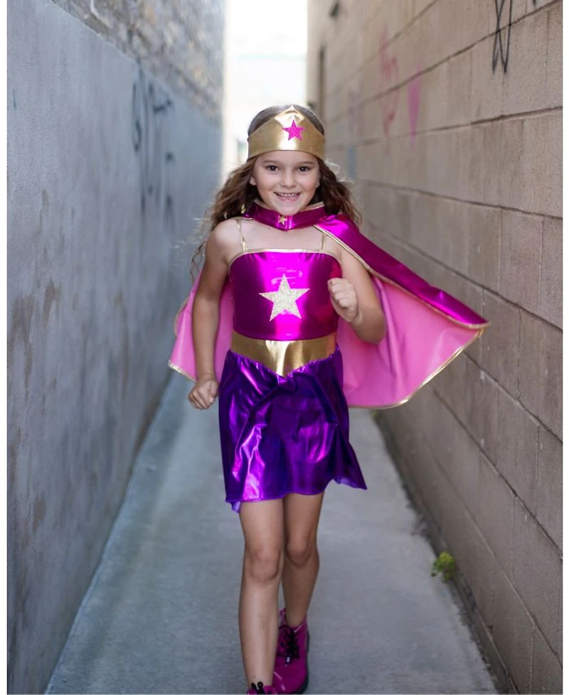Superhero Star Dress - Ages 5 - 6 Years