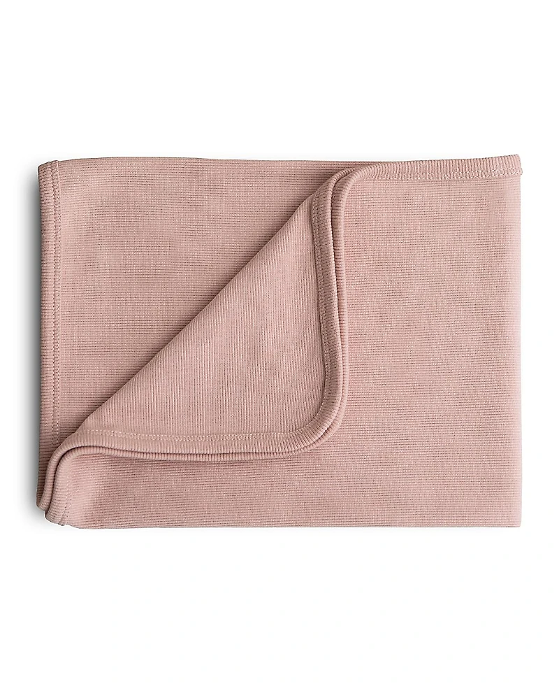 Mushie Unisex Ribbed Baby Blankets
