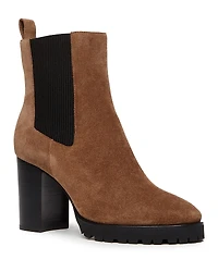 Paige Women's Izzy Stretch Block Heel Ankle Boots