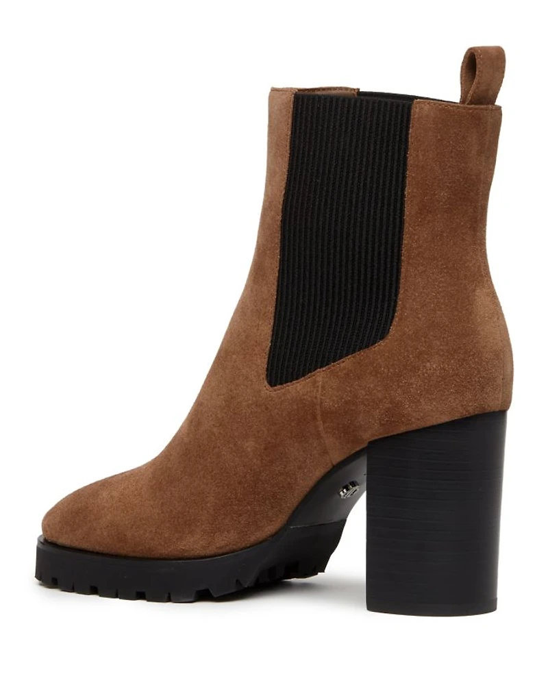 Women's Izzy Stretch Block Heel Ankle Boots