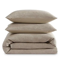 Calvin Klein Microwaffle Melange 3 Piece Comforter Set