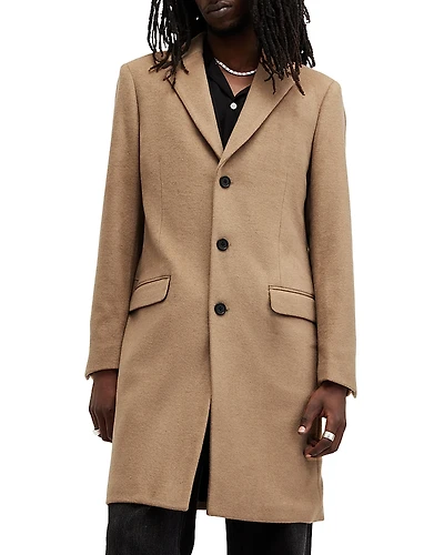 Allsaints Hal Single Breasted Coat