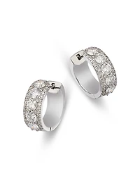 Bloomingdale's Diamond Huggie Hoop Earrings