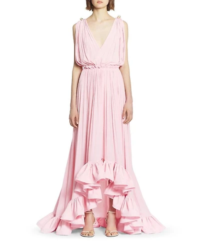 Long Dress With Ruffles