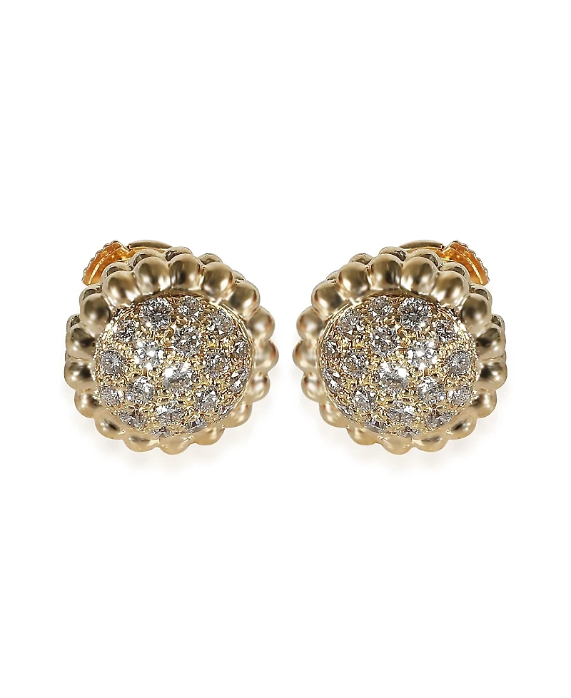 Pre-Owned Van Cleef & Arpels Perlee 18K Gold Earrings