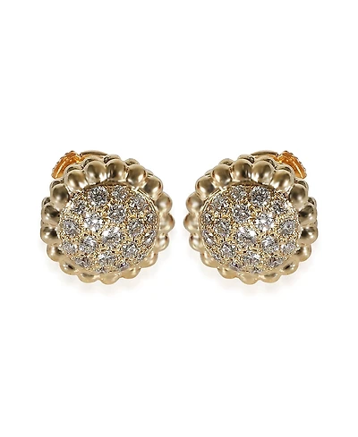 Pre-Owned Van Cleef & Arpels Perlee 18K Gold Earrings