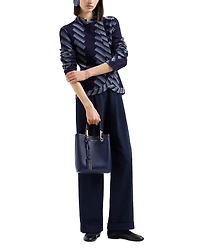 Geometric Chenille Jacket