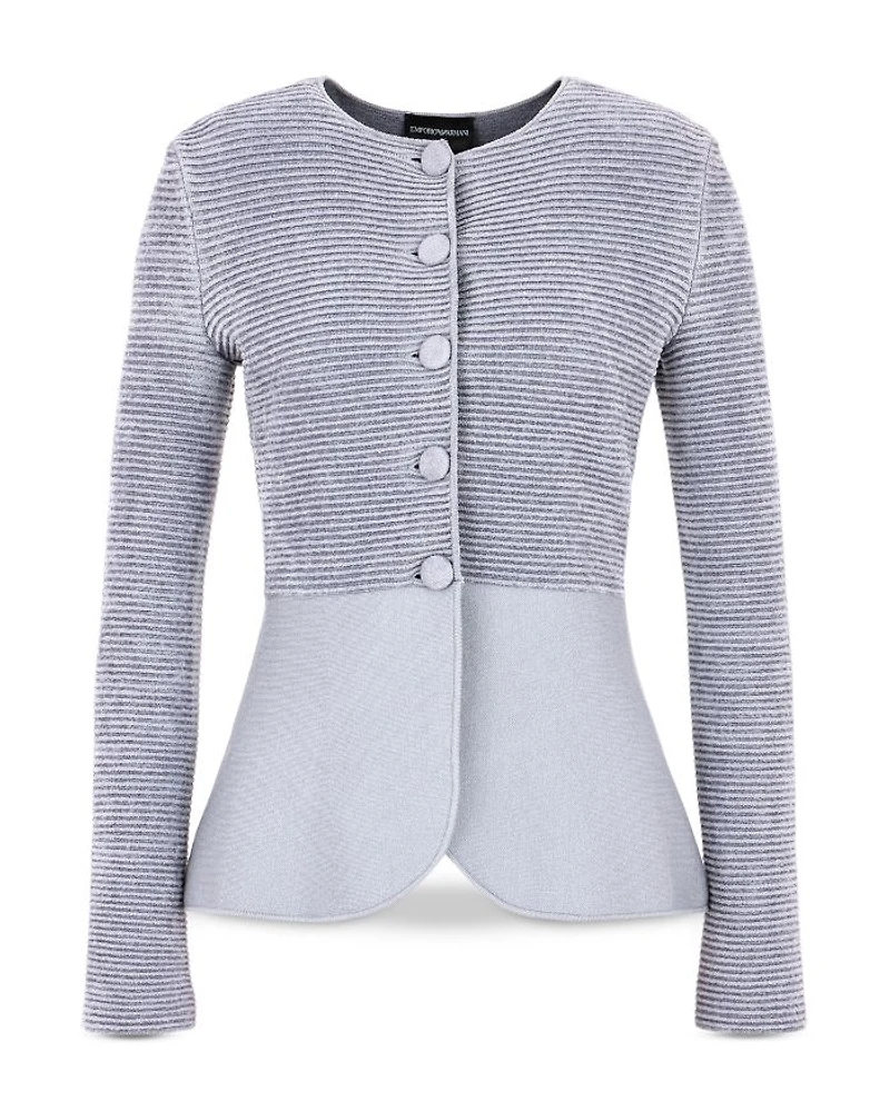 Ribbed Chenille Jacket