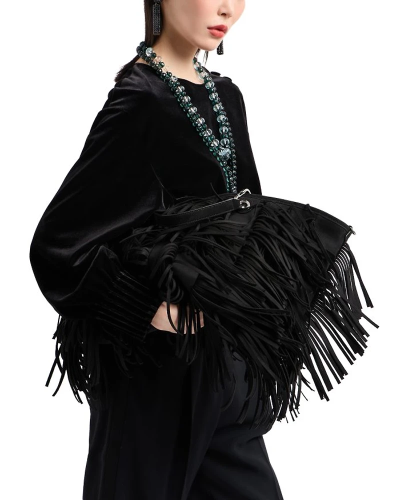 Chenille Pullover Sweatshirt