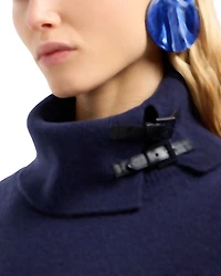 Wool & Cashmere Poncho Sweater