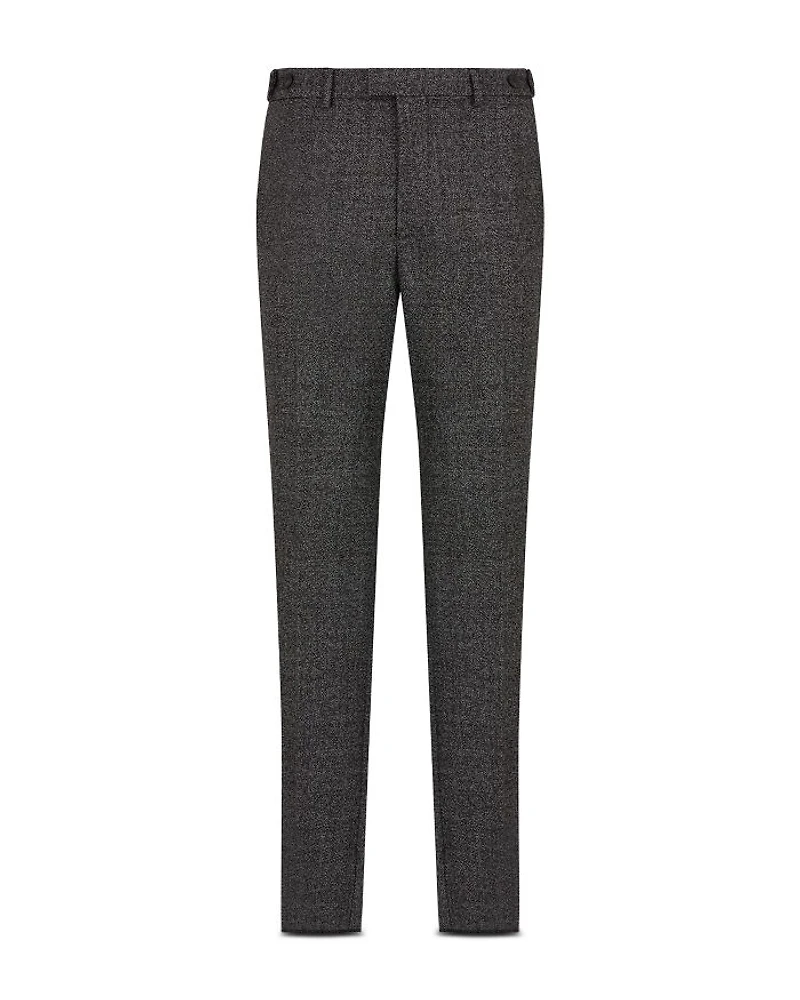 Wool Grisaille Regular Fit Pants