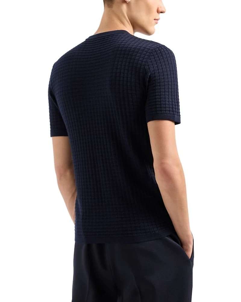 Square Jacquard Tee