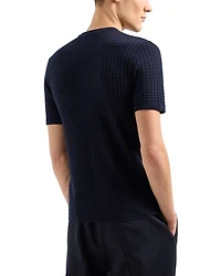 Square Jacquard Tee