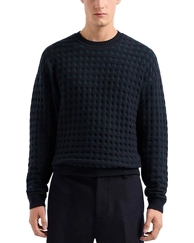 Jacquard Crewneck Sweater