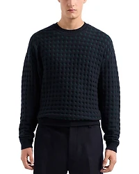 Jacquard Crewneck Sweater
