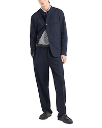 Guru Collar Pinstripe Blazer