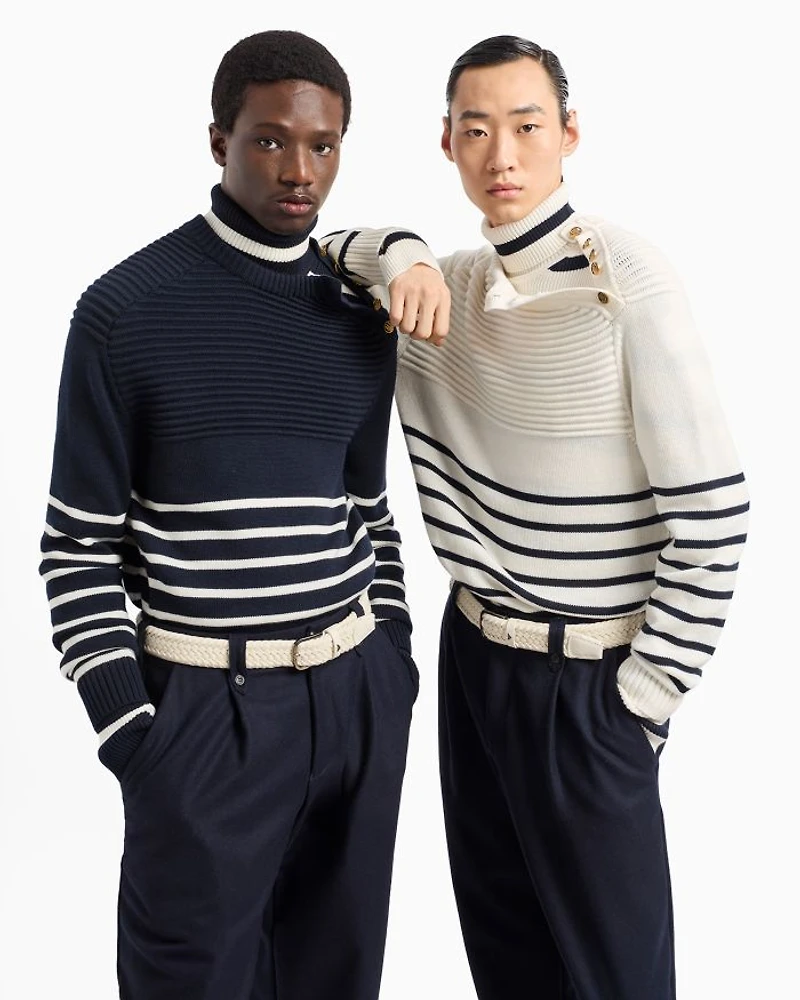 Striped Crewneck Sweater