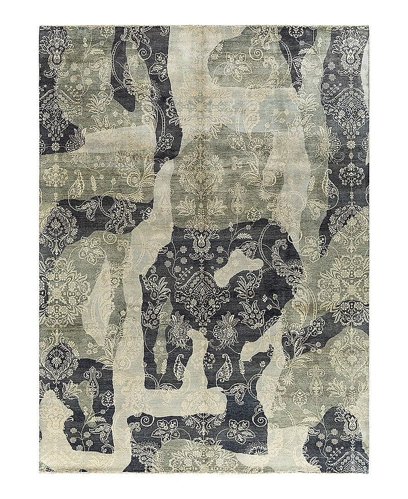 Bloomingdale's Indo Ikat M6192 Area Rug, 9' x 12'1