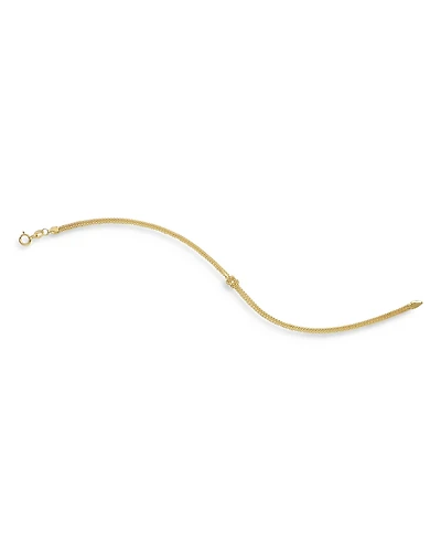 Alberto Amati 14K Yellow Gold Knotted Popcorn Link Bracelet
