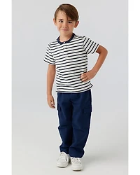 Boys' Venice Cotton Stripe Henley - Little Kid, Big Kid
