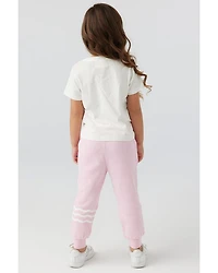 Girls' Marlow Cotton Waves Graphic Tee - Little Kid, Big Kid