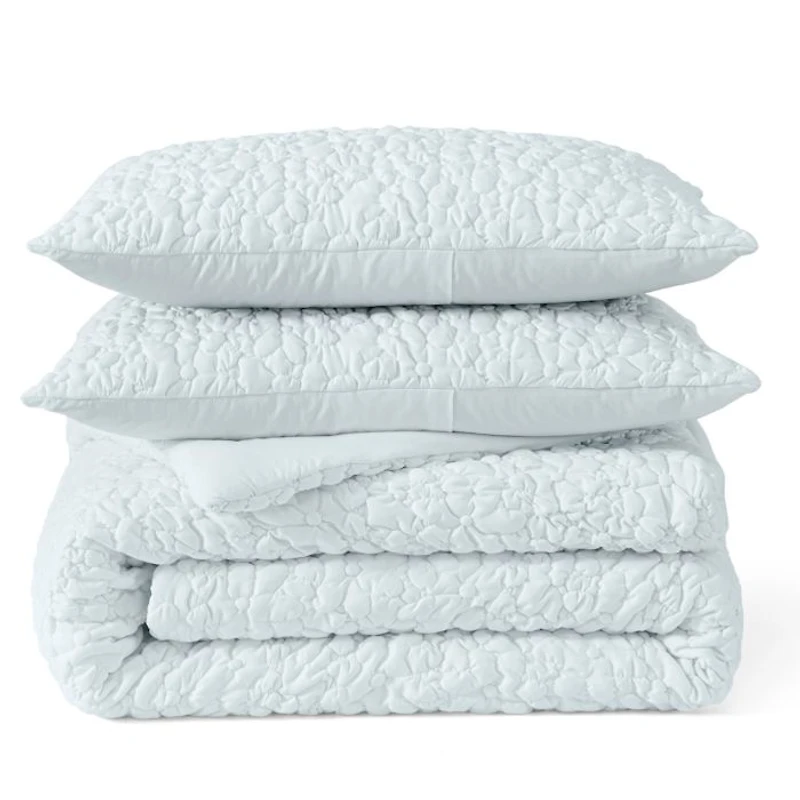 Floral Bubble Comforter Set
