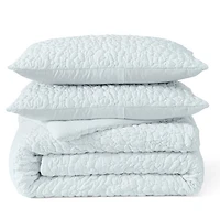 Floral Bubble Comforter Set