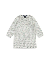 Polo Ralph Lauren Girls' Long Sleeve Pintuck Nightgown - Little Kid