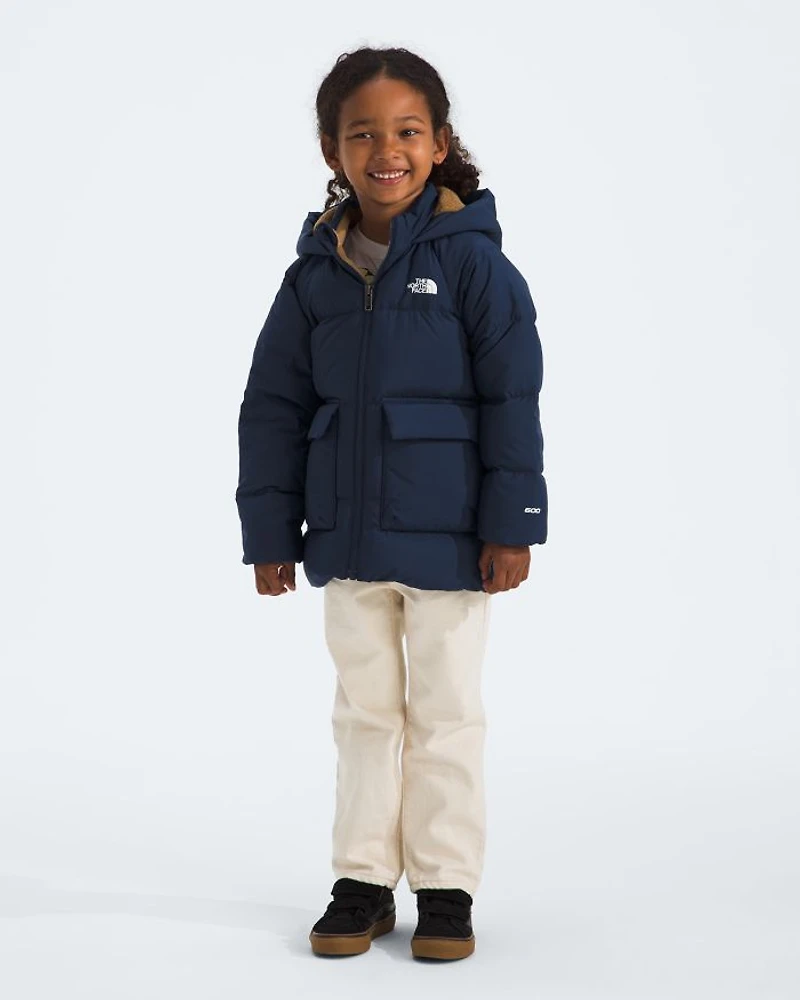 Unisex Kid Fleece Lined Parka - Little