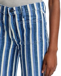 Patch Pocket Twister Sneaker Jeans Following Up